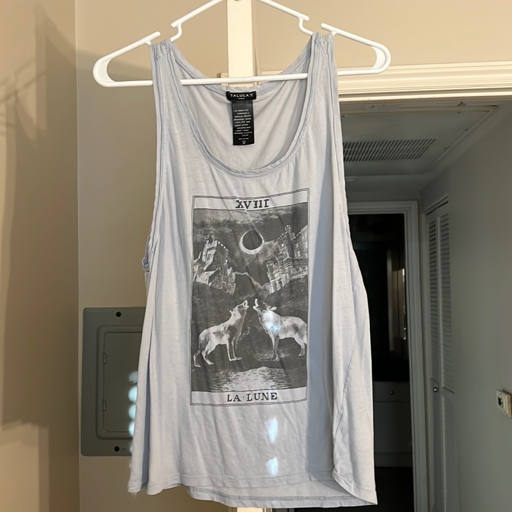 Aritzia Talula graphic tank